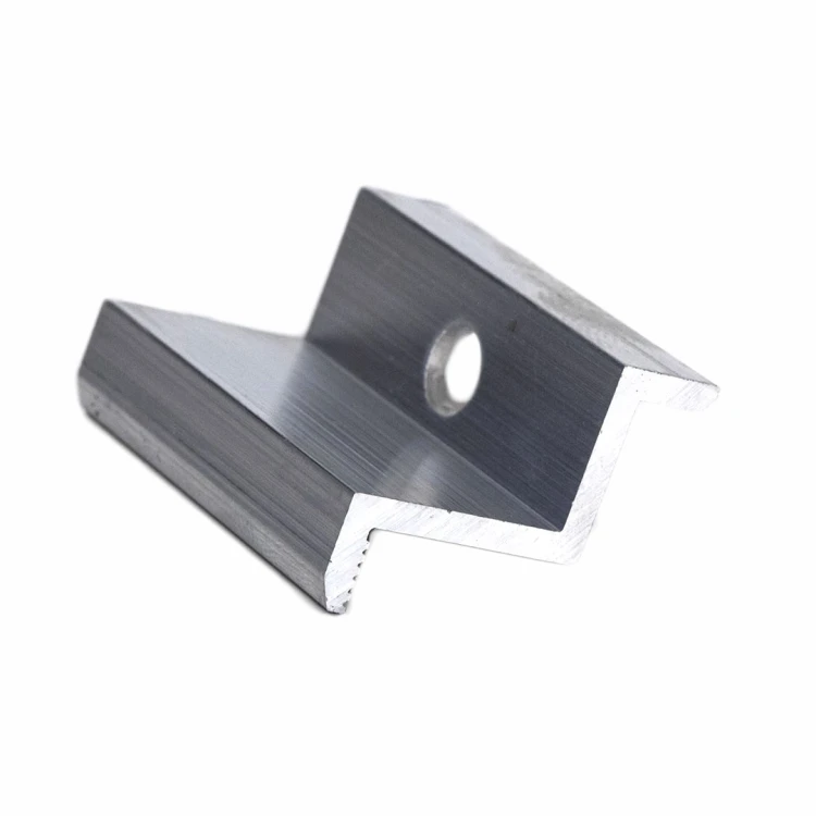 Eindklem H30 Aluminium 6060 gat M8 PV-03-01