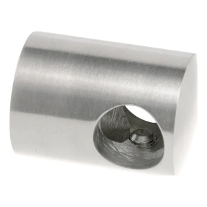 PSG doorvoer balustradeklem Ø 14 mm voor vlak oppervlak – roestvrijstaal AISI 304 satijn