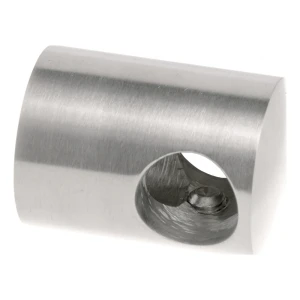 PSG doorlopende balustradeklem voor staaf ø 16 mm – roestvrijstaal AISI 304, satijn