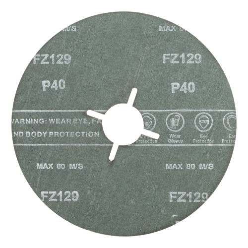 Starflex FZ129 – zirkonia fiber schijf P40 125 mm voor roestvast staal 000-912 (2)