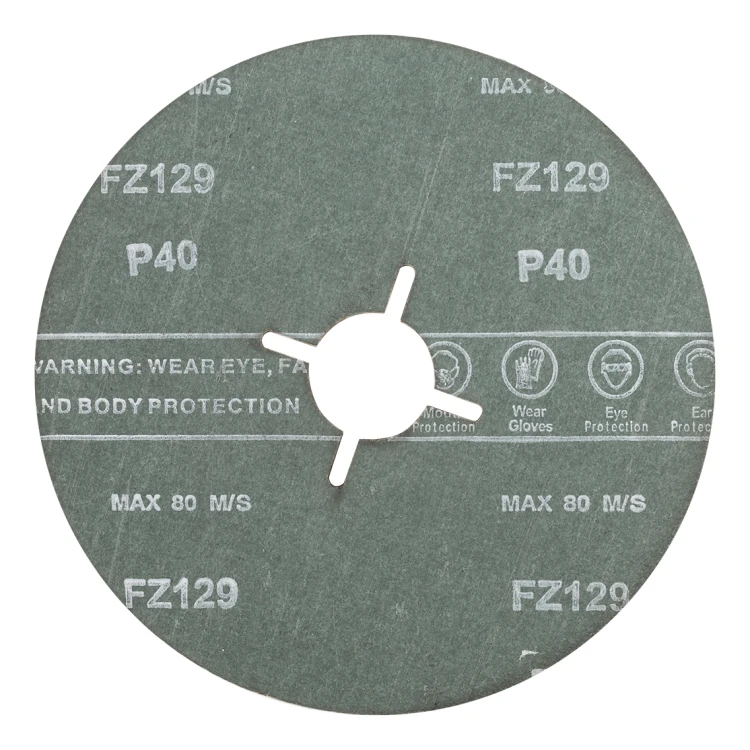 Starflex FZ129 – zirkonia fiber schijf P40 125 mm voor roestvast staal 000-912 (2)