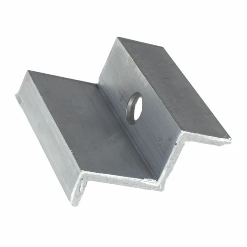 Eindklem H35 Aluminium 6060 gat M8 PV-03-05