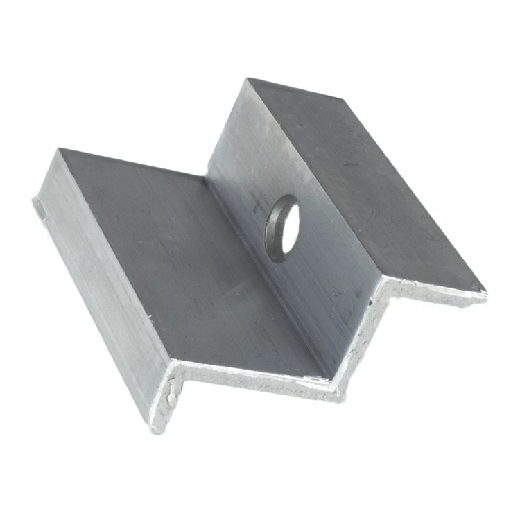 Eindklem H35 Aluminium 6060 gat M8 PV-03-05
