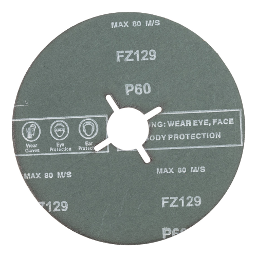 Starflex FZ129 – zirkonium fiber disc P60 voor roestvrij staal 125 mm 000-914 (2)
