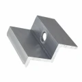 Eindklem H40 Aluminium 6060 gat M8 PV-03-09