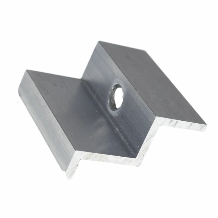 Eindklem H40 Aluminium 6060 gat M8 PV-03-09
