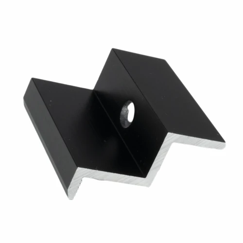 Zonnepaneel Eindklem H40 Aluminium 6060 gat M8 Geanodiseerd PV-03-10