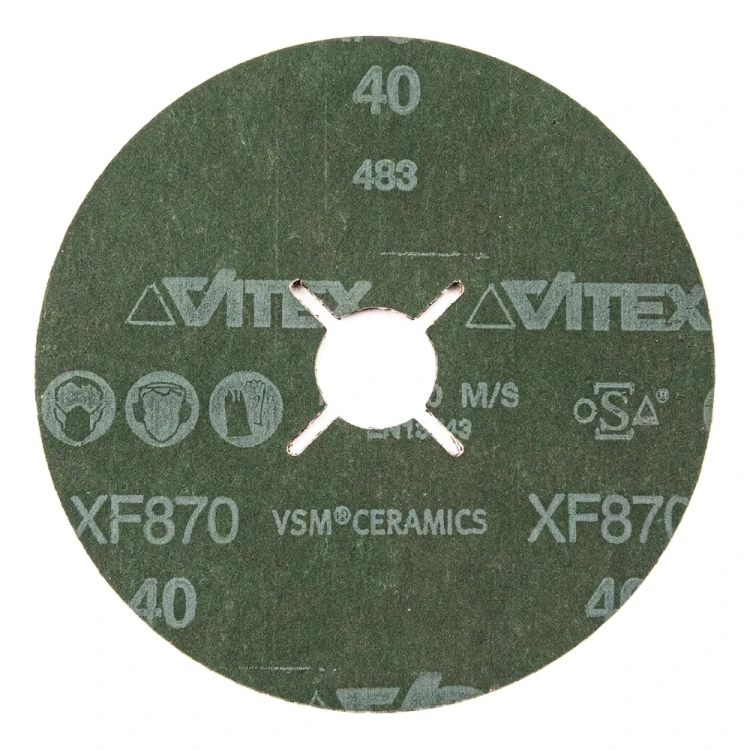 PFERD – keramische vezelschijf XF870 125 mm P40 (verpakking 5 stuks) 000-930 (3)