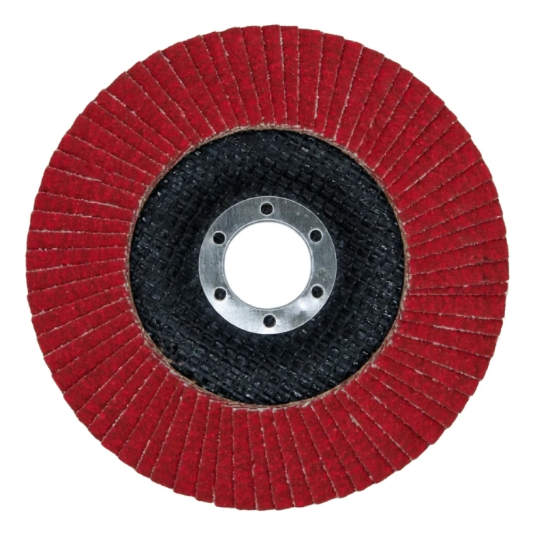 Starflex HD – keramische lamellenschijf T29 125 mm voor staal en INOX, korrelgrootte 40 000-940 (2)
