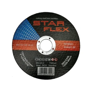 Star Flex – snijschijf voor staal en INOX 125×1,0 mm WA60T-BF type 41