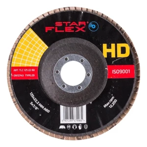 Star Flex HD – keramische lamellenschijf 125 mm T29 korrelgrootte 80