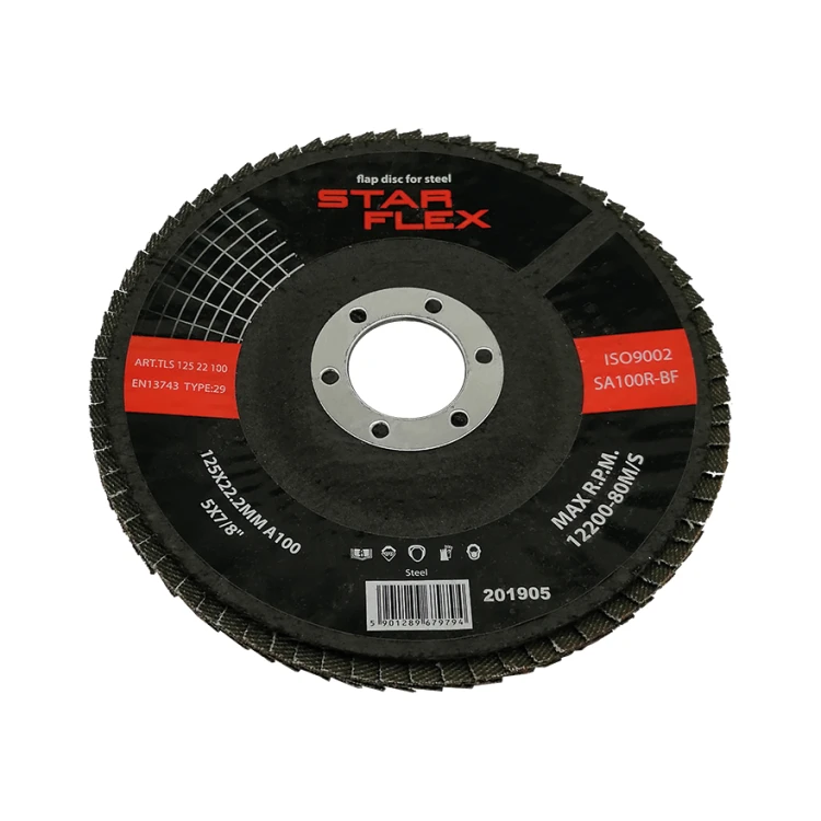 Starflex lamellenschijf T29 125 mm voor staal – korrelgrootte 100 000-969 (3)