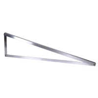 Montagedriehoek verticaal 15° 1400x1352x374 mm aluminium 6060