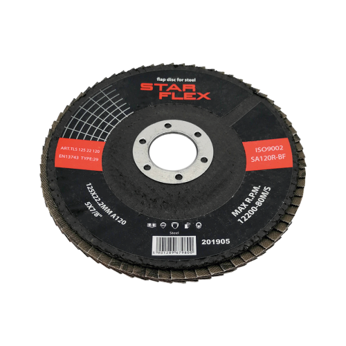 StarFlex lamellenschijf voor staal T29 125 mm – korrelgrootte 120 000-971 (1)