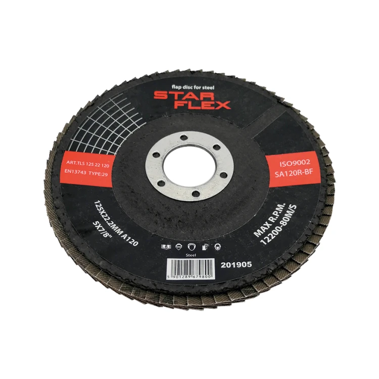 StarFlex lamellenschijf voor staal T29 125 mm – korrelgrootte 120 000-971 (1)