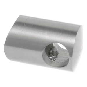 Doorvoerbeugel balustrade Ø 12 mm voor buis 42,4 mm – roestvrijstaal AISI 304 satijn