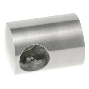 PSG rechter eindbeugel voor staaf Ø 12 mm – montage op vlak, roestvrijstaal AISI 304