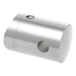 PSG doorvoerbeugel voor kabel ø 6 mm – voor buis 42,4 mm, AISI 304 satijn