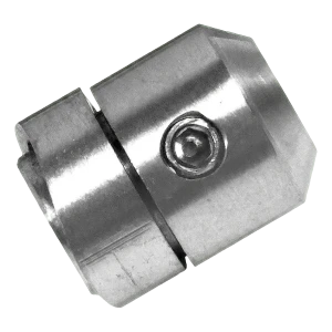 PSG doorvoer beugel voor kabel ø 6 mm – bevestiging aan buis 42,4 mm, AISI 304 satijn