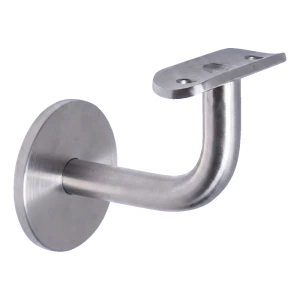 Wandbeugel voor balustrade leuning 42,4 mm – RVS AISI 304 satijn
