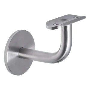 PSG wandbeugel voor leuning ø42,4 mm – roestvrijstaal AISI 304, rozet ø60 mm