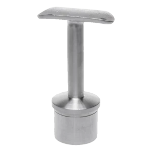 PSG leuningdrager gelijmd 42,4 mm roestvrij staal AISI 304 satijn H80