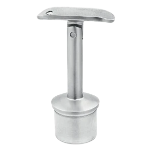 Leuningdrager balustrade geleed gelijmd 48,3 mm – roestvrijstaal AISI 304 satijn