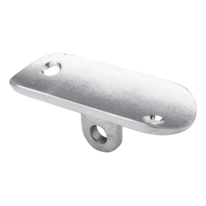 Scharnierend platte leuningemontagebeugel 64x24 mm – roestvrijstaal AISI 304 satijn