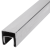 PSG Opzetgreep voor glas 40x40 mm AISI 304 satijn – 2500 mm 001-082 (1)