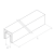 PSG Opzetgreep voor glas 40x40 mm AISI 304 satijn – 2500 mm 001-082 (2)