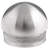 Kozza ellipsoïdale eindkap om in te slaan voor balustradebuis 42,4 mm – RVS AISI 304 satijn 001-095 (1)