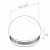 Kozza ellipsoïdale eindkap om in te slaan voor balustradebuis 42,4 mm – RVS AISI 304 satijn 001-095 (2)