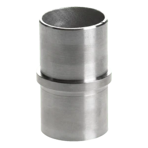 Rechte balustradeverbinder voor buis 42,4x2 mm – roestvrijstaal AISI 304, gelijmd