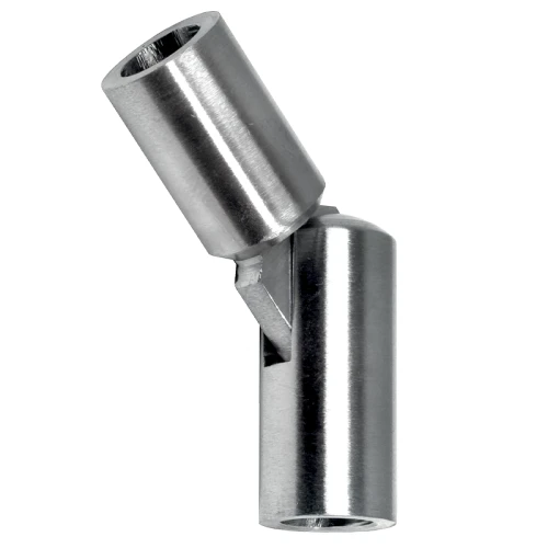 Postal – balustrade scharnierknie 90°–180° voor staaf Ø 12 mm, AISI 304 satijn 001-146 (1)