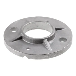 Versterkte balustradepaal lasvoet fi 100 mm – roestvrijstaal AISI 304