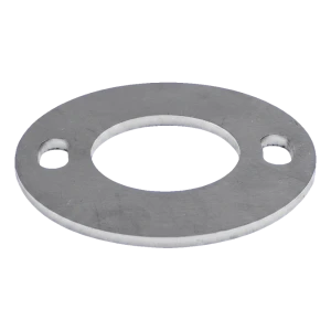 Balusterpaalvoet voor lassen fi 80 mm – roestvrijstaal AISI 304, systeem 42,4 mm