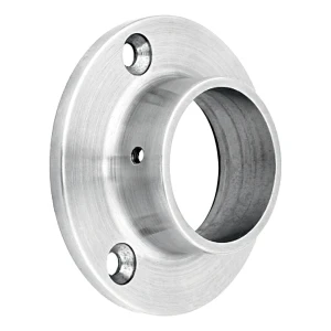 Balustrade montageflens voor buis 42,4 mm – roestvrijstaal AISI 304 satijn