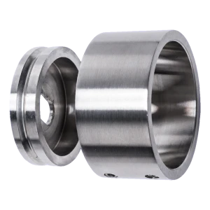 PSG axiale montageflens voor leuningbuis 42,4 mm – roestvrijstaal AISI 304 satijn