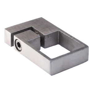 PSG zijdelingse klembeugel voor profiel 40x40 mm – roestvrijstaal AISI 304 satijn