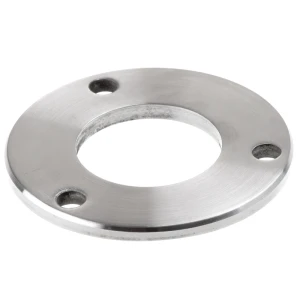 Balustradepaal basis voor lassen fi 85 mm – roestvast staal AISI 304 satijn, systeem 42,4