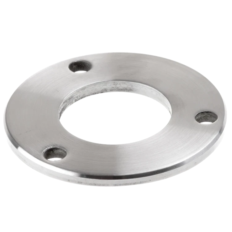Balustradepaal basis voor lassen fi 85 mm – roestvast staal AISI 304 satijn, systeem 42,4 001-188 (1)