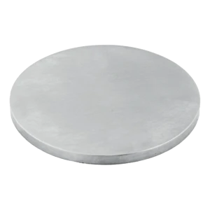Platte eindkap voor lassen Ø 50 mm AISI 304 – satijn