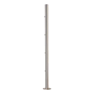 PINOX – middenstijl balustradepaal fi 42,4 mm roestvrij AISI 304 satijn