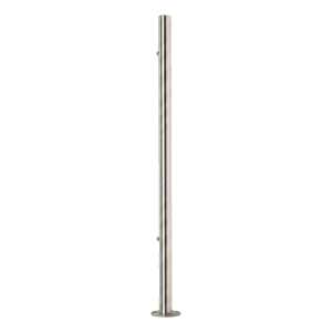 PINOX – eindpaal voor balustrade fi 42,4 mm roestvrijstaal AISI 304 satin