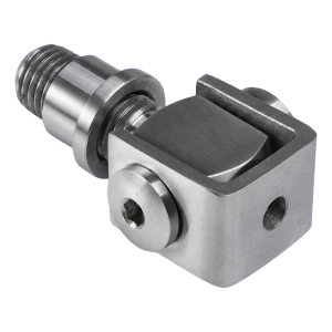 PSG Verstelbaar lasbare scharnier M16 – roestvrijstaal AISI 304, satijn