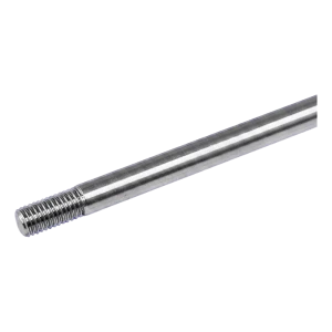 Spanstaaf voor glazen luifel M10×1500 mm roestvrijstaal AISI 304 – rechts-/linksdraad, satijn