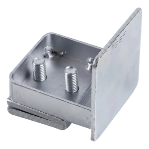 PSG afsluiting voor railprofiel schuifpoort zelfondersteunend 60×60 mm – gegalvaniseerd