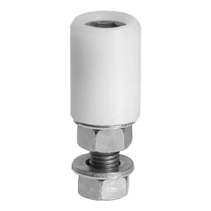 PSG – geleidingsrol FI 35 mm voor schuifpoort, wit