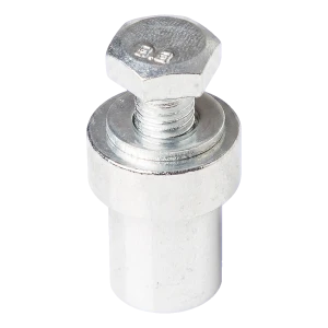 PSG bevestigingshuls voor tandheugel van schuifpoort – verzinkt M8