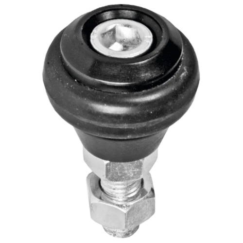 PSG geleidingsrol gerubberiseerd Ø 42 mm voor schuifpoorten – draad M12 001-282 (1)